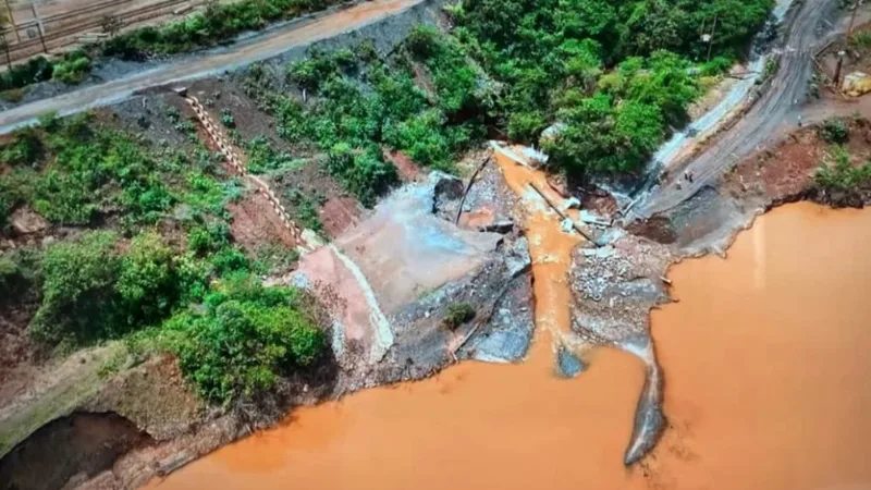 MPF pede auditoria independente após extravasamento em mina da Vale em Congonhas