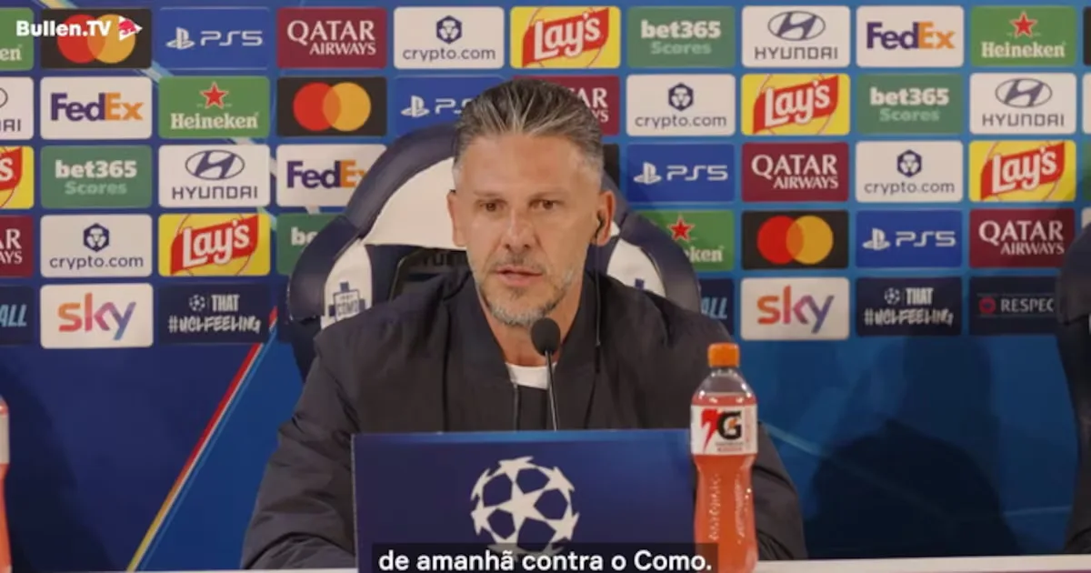 Demichelis destaca postura ofensiva do RB Leipzig antes de enfrentar o Como