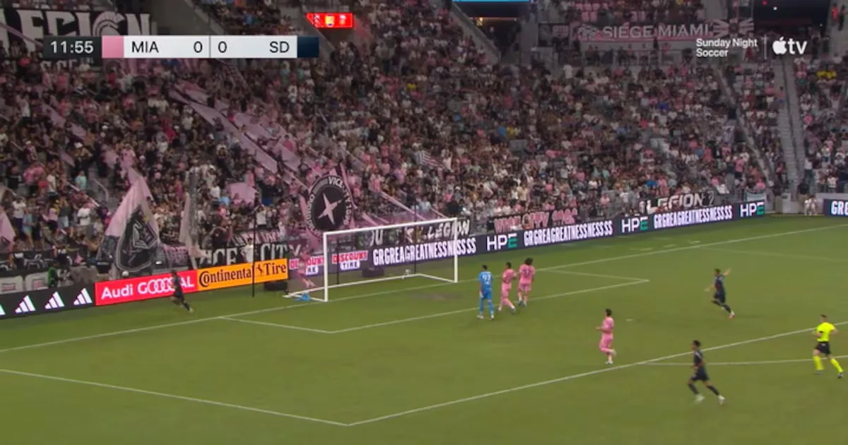 Inter Miami CF e San Diego FC ficam no empate por 2 x 2 pela MLS