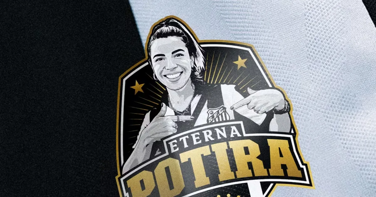 Camisa do Santos terá mensagem para Naty Potira no duelo com o São Paulo