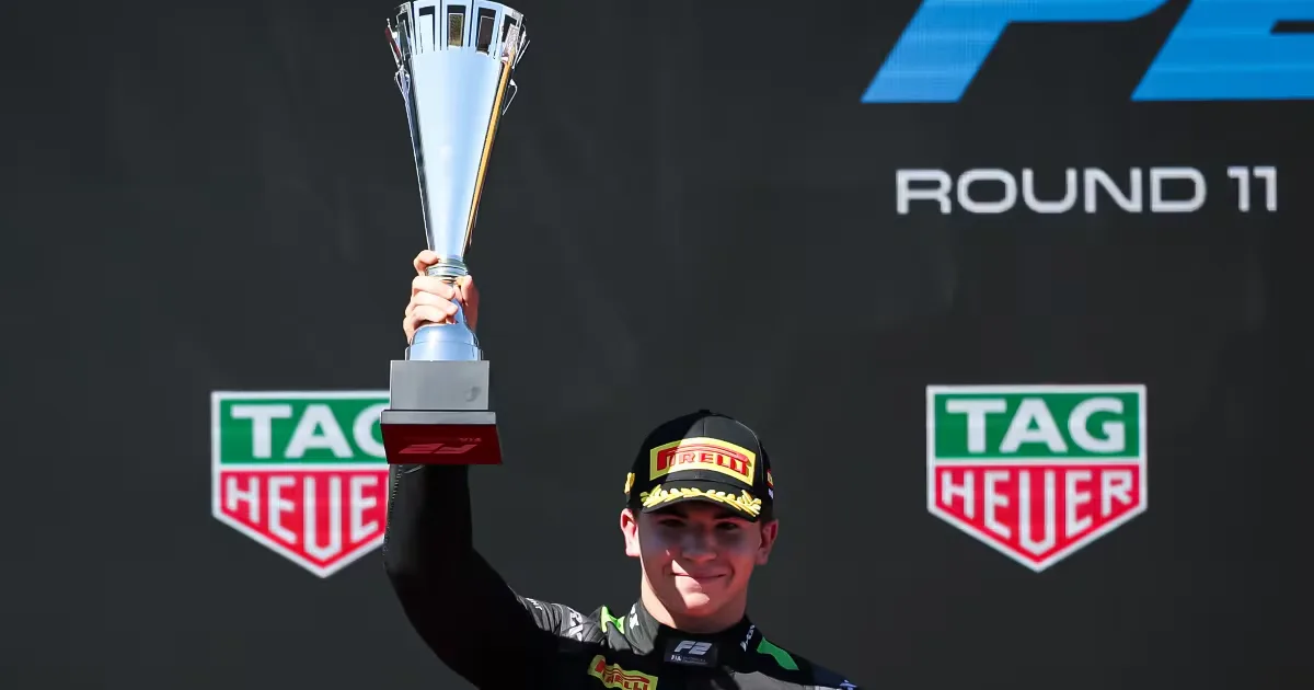 Emmo Fittipaldi sobe ao pódio na sprint da Fórmula 2 em Madri
