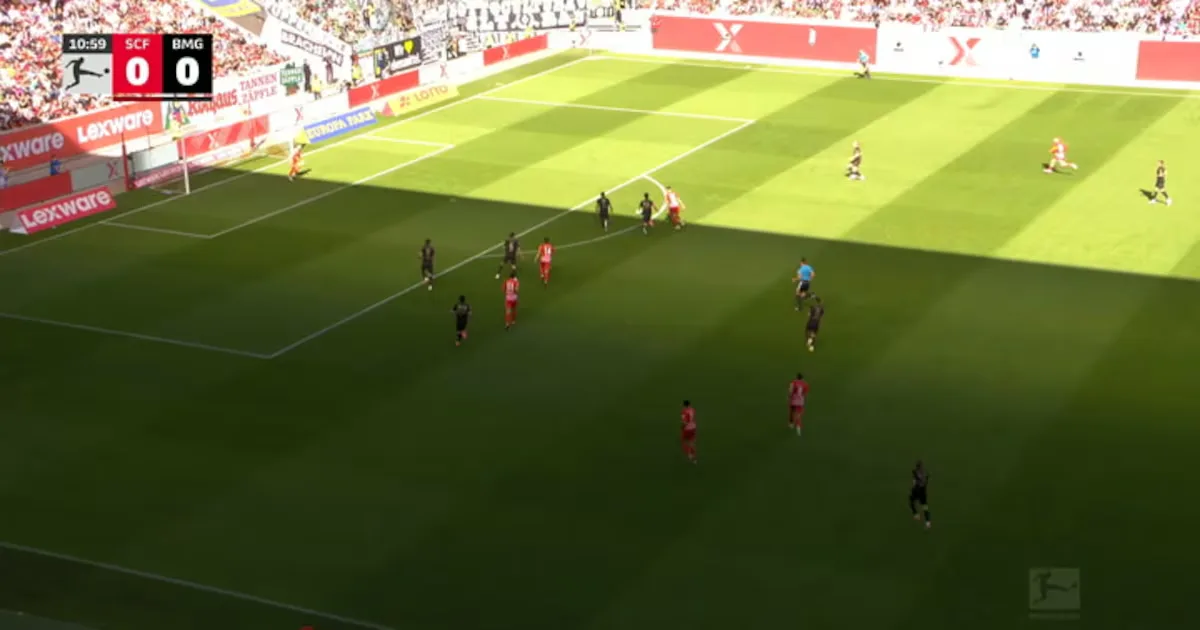 Freiburg constrói vitória por cinco gols sobre o M'gladbach
