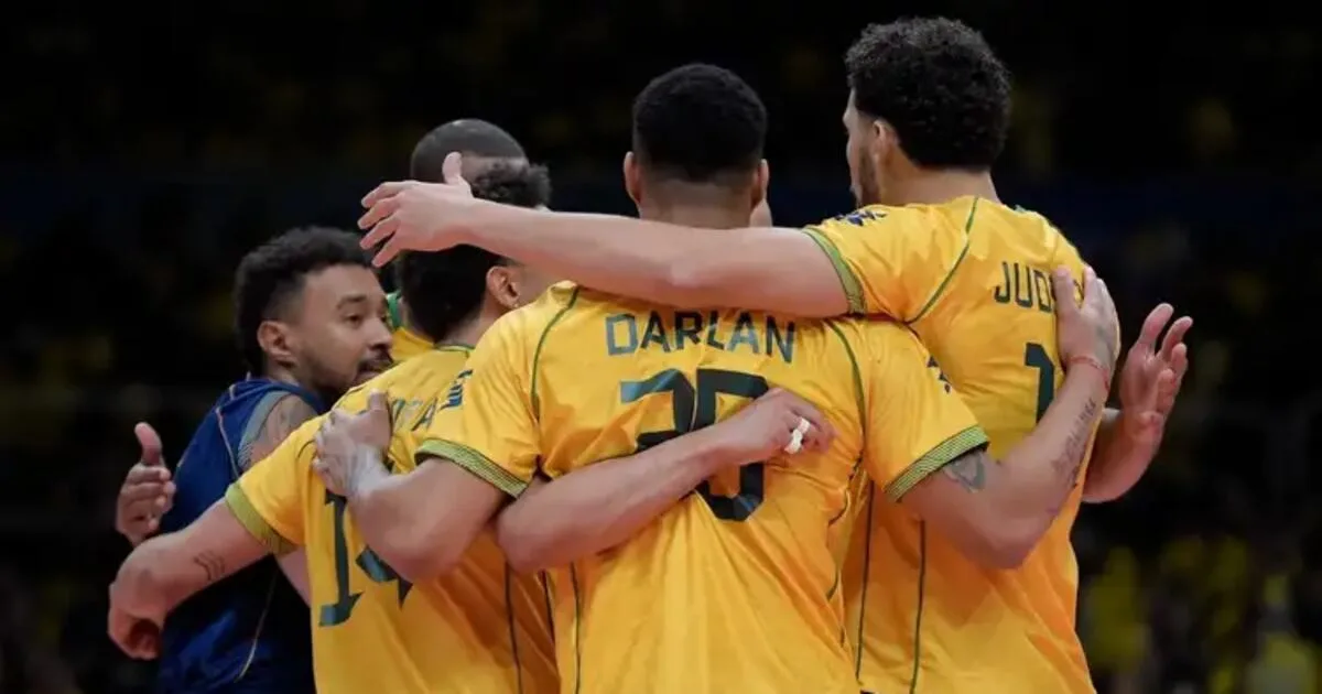 Brasil vence Argentina e assegura vaga no vôlei dos Jogos de 2028
