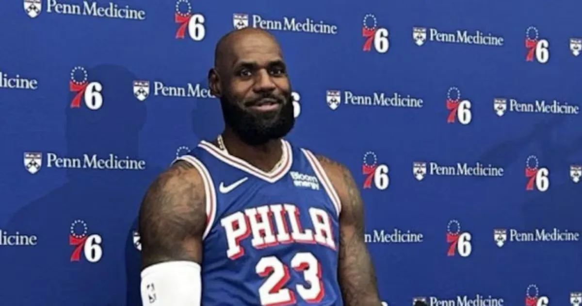 LeBron James chega ao 76ers com foco em disputar o título da NBA