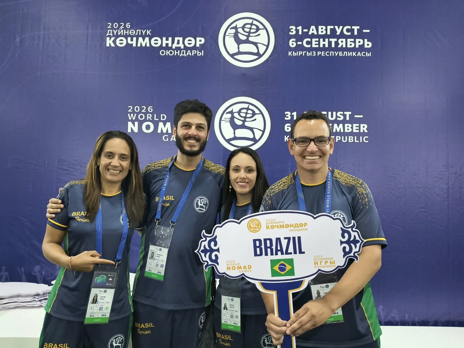Professores paulistanos representam o Brasil nos Jogos Mundiais Nômades