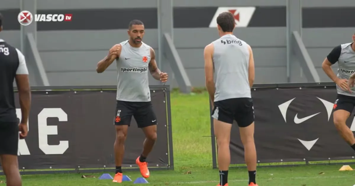 Vasco intensifica treinamentos durante pausa para a Data FIFA