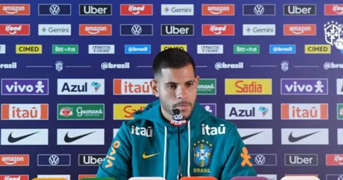Bruno Guimarães diz que voltaria a cobrar pênalti pela seleção brasileira