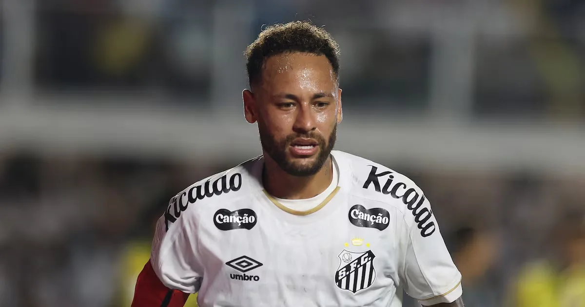 Neymar manda mensagem após eliminação do Santos na Sul-Americana