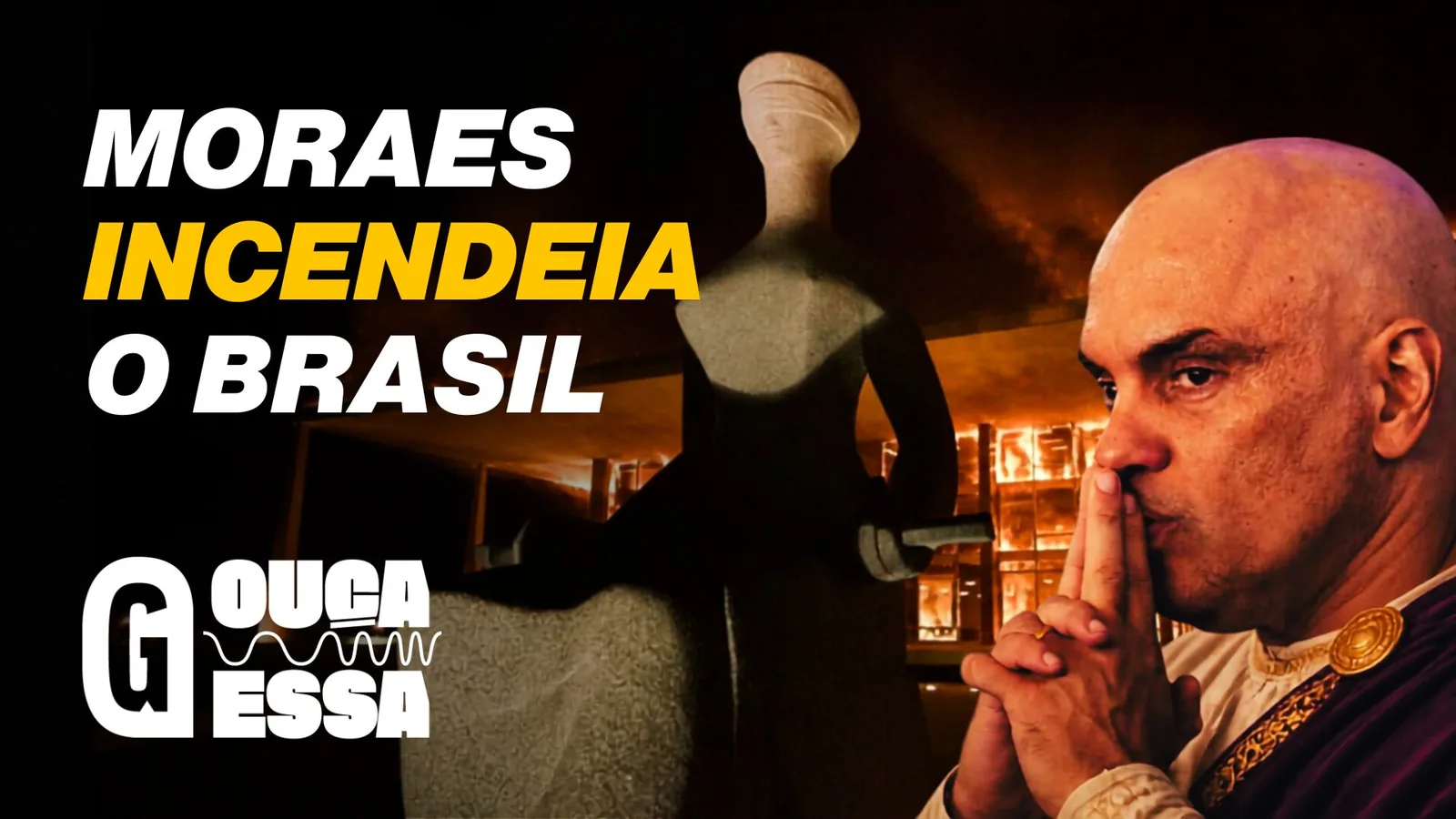 Texto critica Alexandre de Moraes e questiona acusações contra o ministro