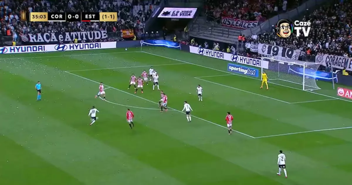 Estudiantes supera o Corinthians por diferença mínima na Libertadores