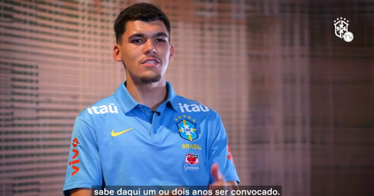 Pedro Morisco celebra primeira convocação para a Seleção Brasileira