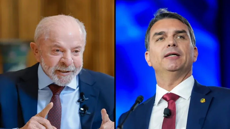 Lula marca 36% e Flávio Bolsonaro, 27% na pesquisa espontânea