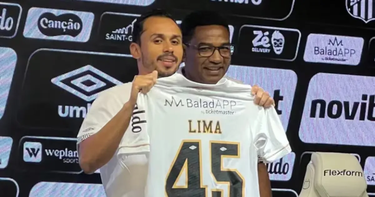 Lima aceita reduzir salário para defender o Santos até o fim do ano