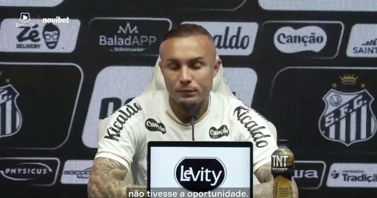 Cebolinha comenta saída do Flamengo e escolha pelo Santos