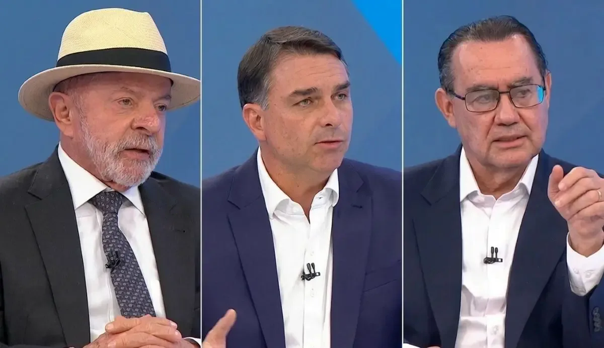 Flávio Bolsonaro e Augusto Cury aparecem à frente de Lula em cenários de 2º turno