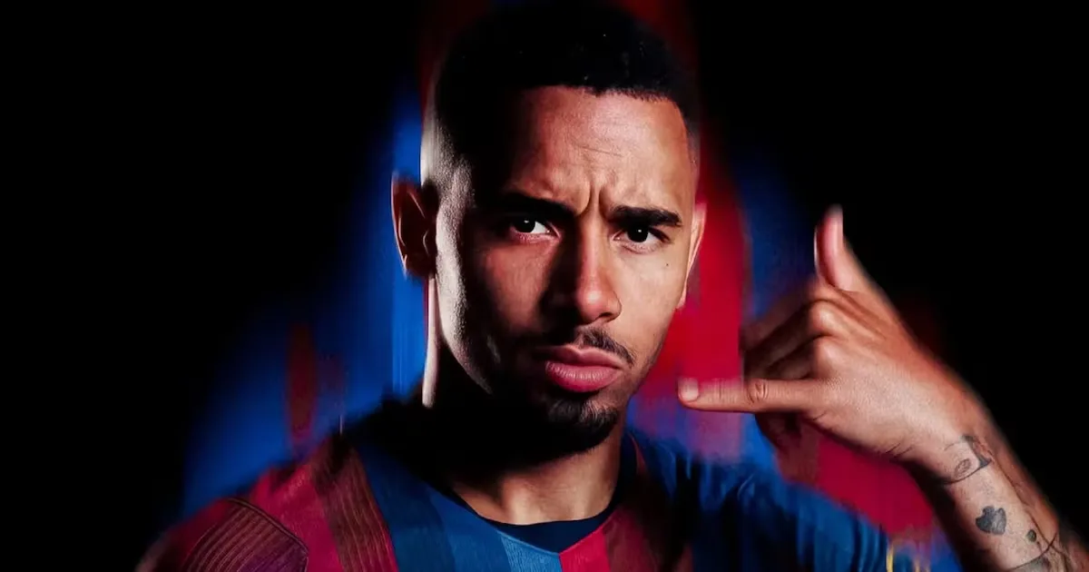 Eficiência de Gabriel Jesus rende elogios após primeiros jogos pelo Barcelona