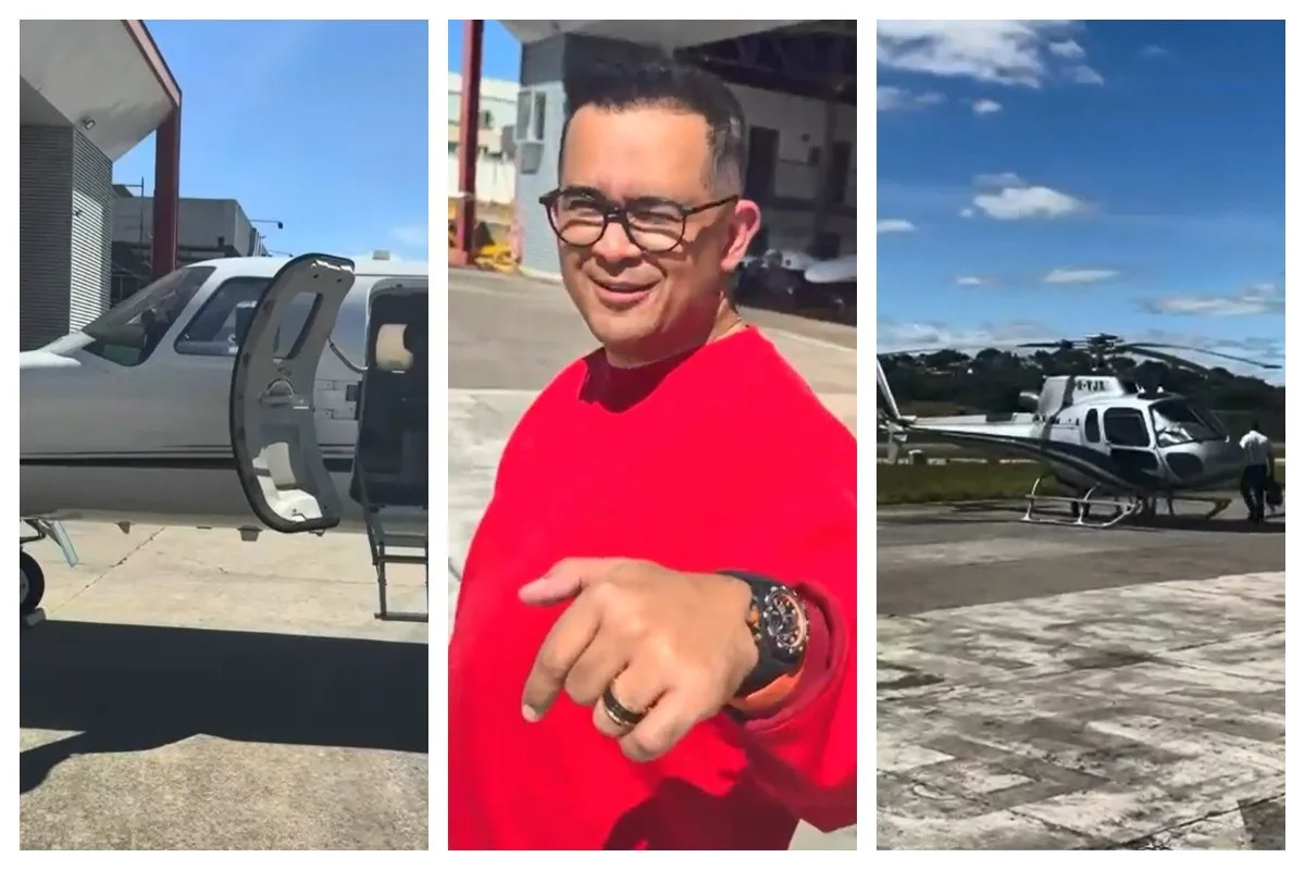 Destroços de helicóptero com cantor Rick são encontrados em Santa Catarina