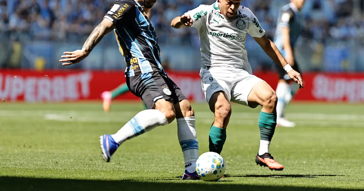 Grêmio e Palmeiras ficam no empate sem gols na Arena do Grêmio