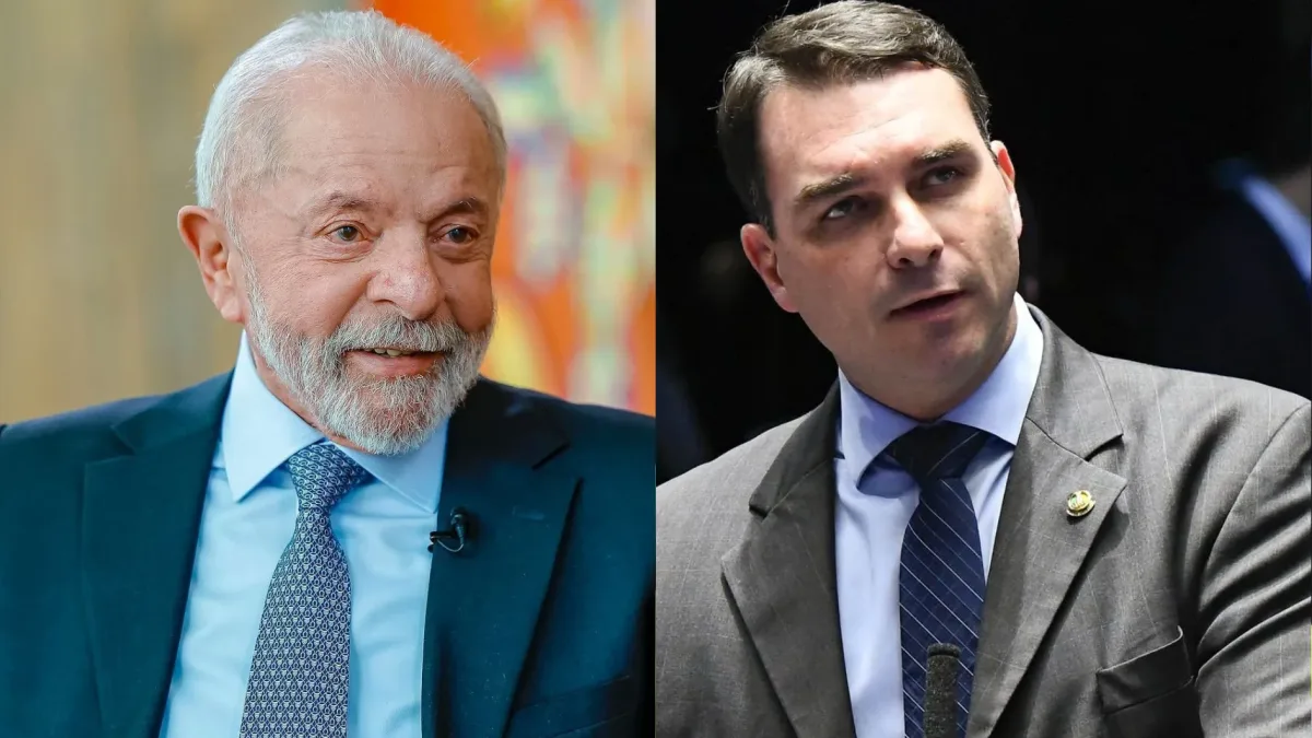 Lula aparece à frente de Flávio Bolsonaro no primeiro turno, aponta pesquisa
