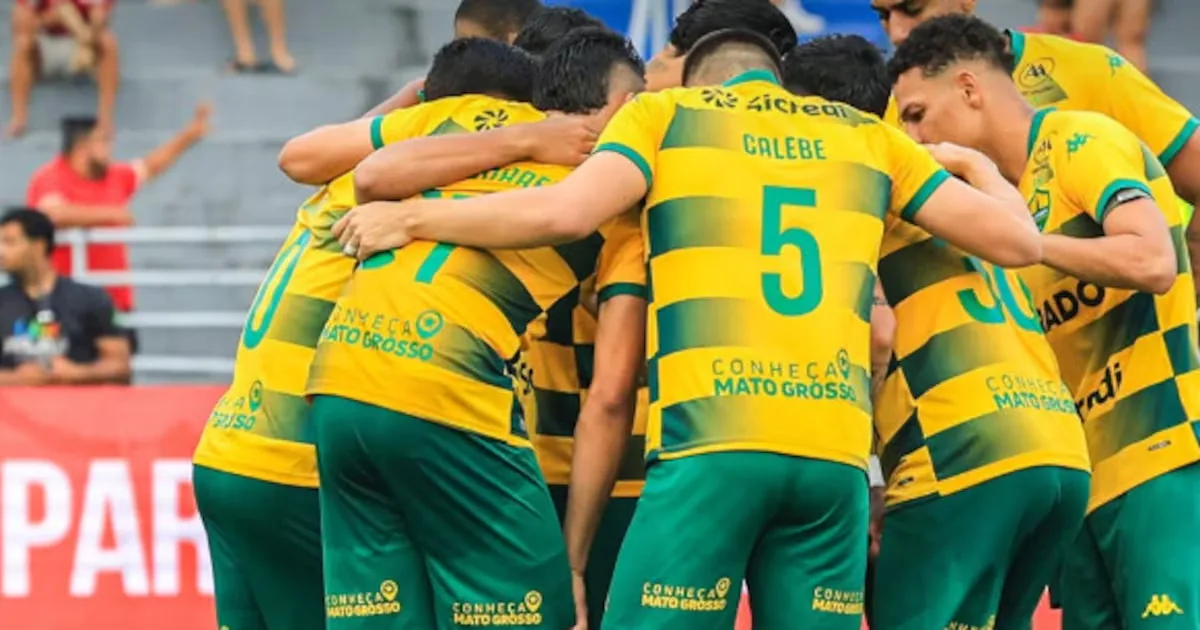 Problema de saúde afeta elenco do Cuiabá em jogo contra o CRB
