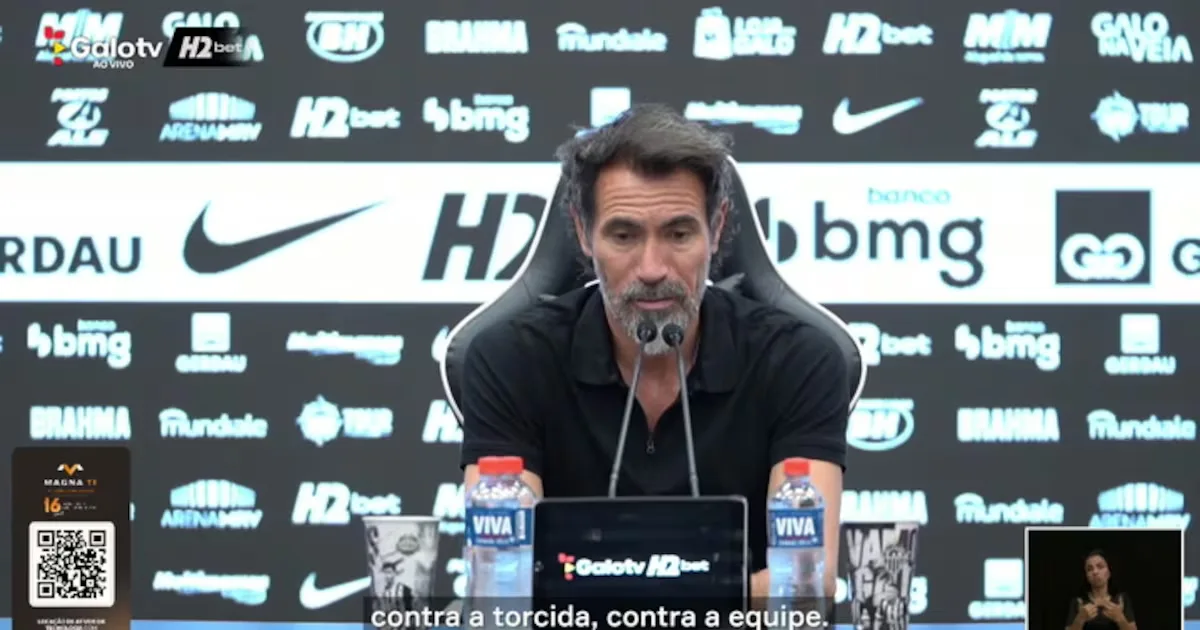 Barba Domínguez fala sobre provocações e condição de Cuello no Galo