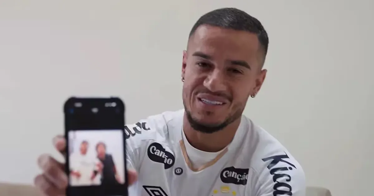 Coutinho inicia no Santos após período afastado e contrato de três meses