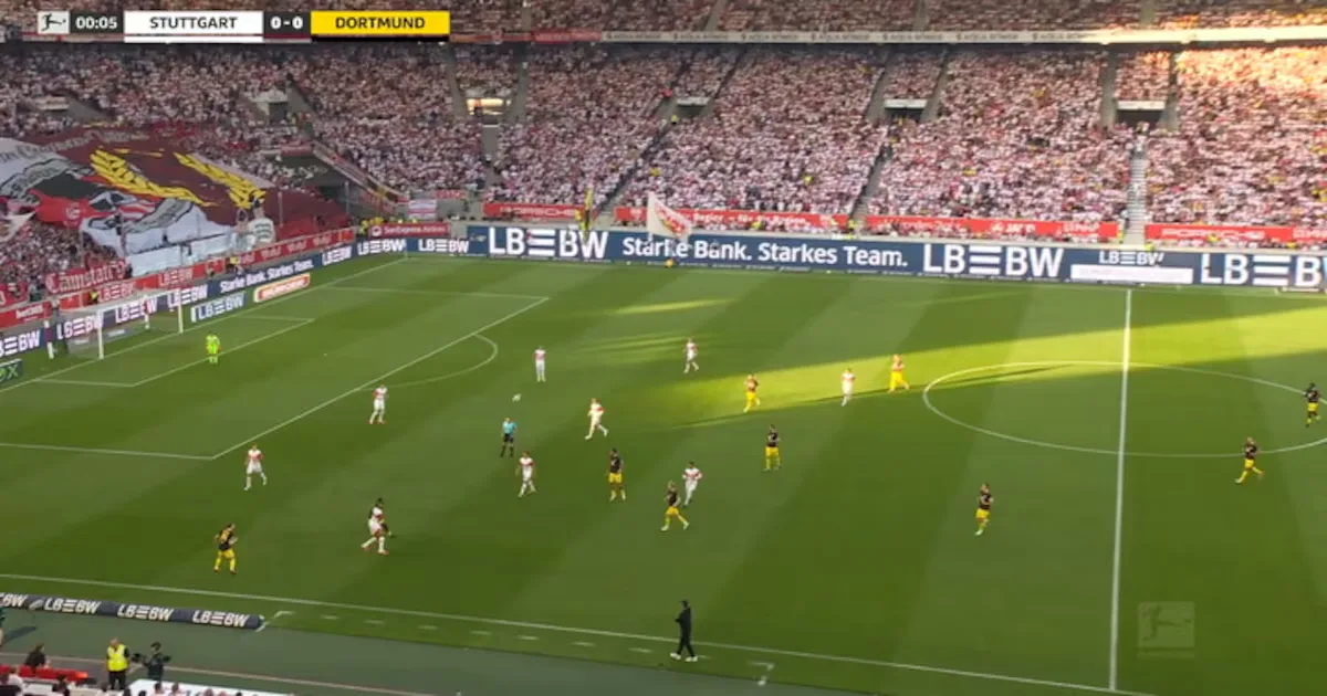 Dortmund vence Stuttgart por 1 a 0 pela Bundesliga