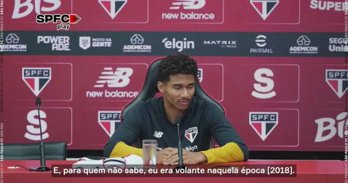 Pedro Lima lembra rejeição em teste do São Paulo antes de virar lateral