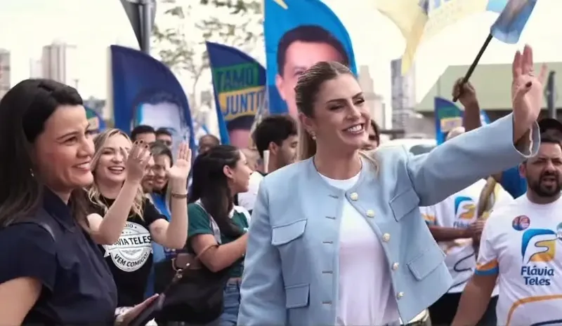 Flávia do Maguito abandona candidatura à Câmara após nova internação