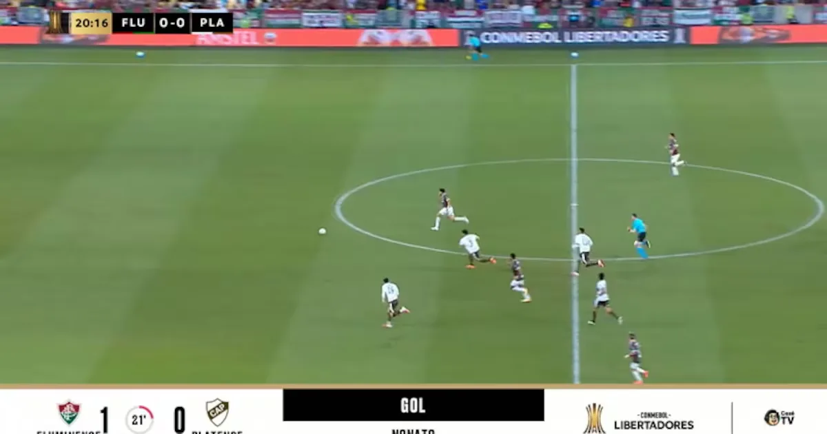 Informações sobre gol de Nonato não aparecem no material disponível