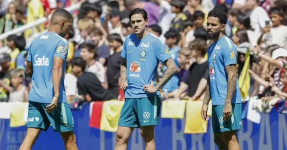 Pedro é testado entre titulares antes de Brasil x Índia