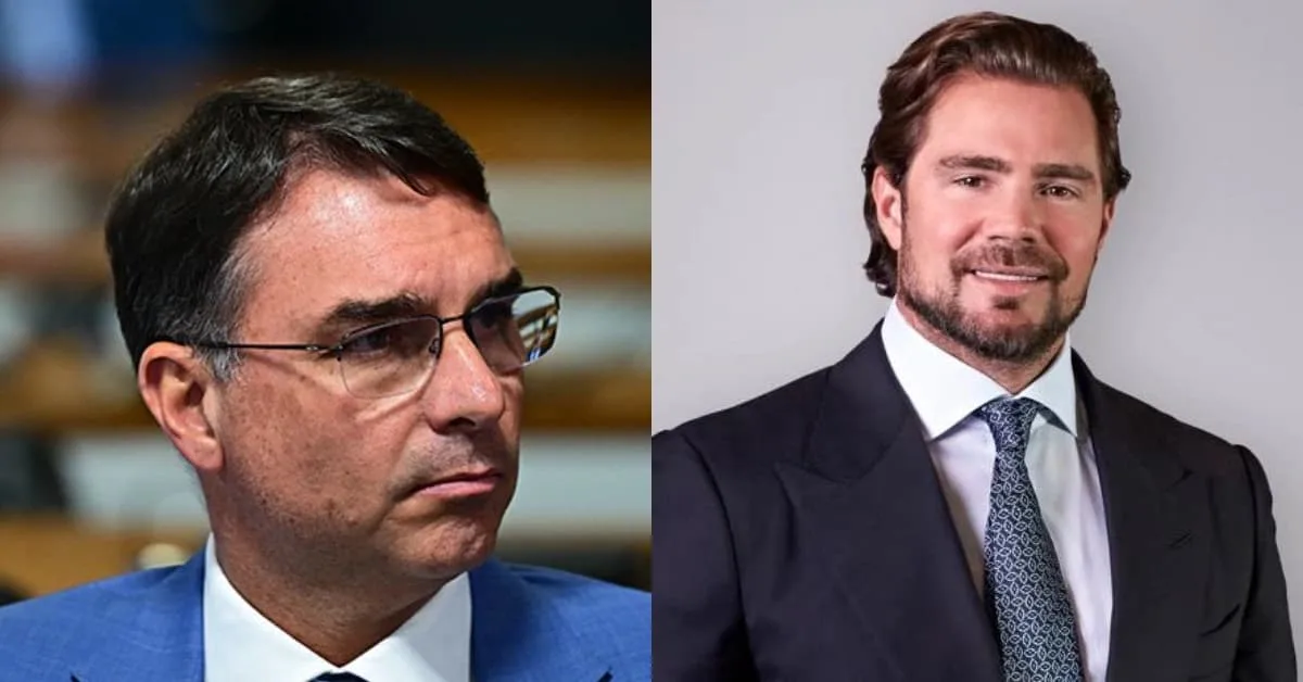 Jato usado por Flávio tinha participação de empresa ligada a Vorcaro