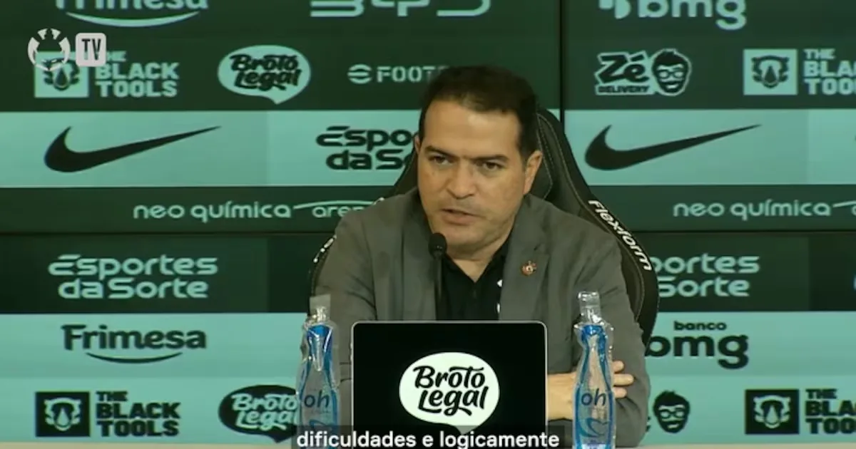 Marcelo Paz confirma Fernando Diniz no comando do Corinthians
