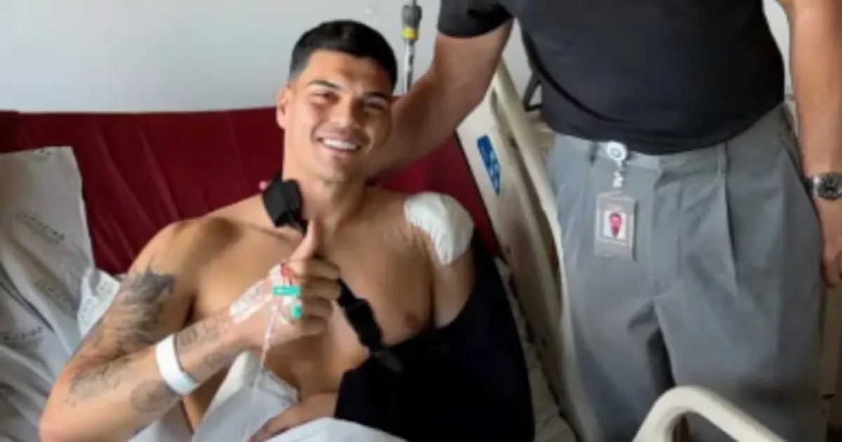 Gabriel Brazão passa por cirurgia no ombro e prevê retorno ao Santos