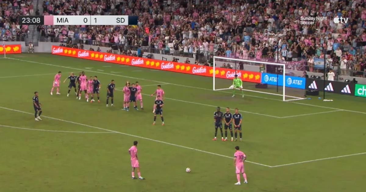 Inter Miami e San Diego FC empatam por 1 a 1 com gol de Messi