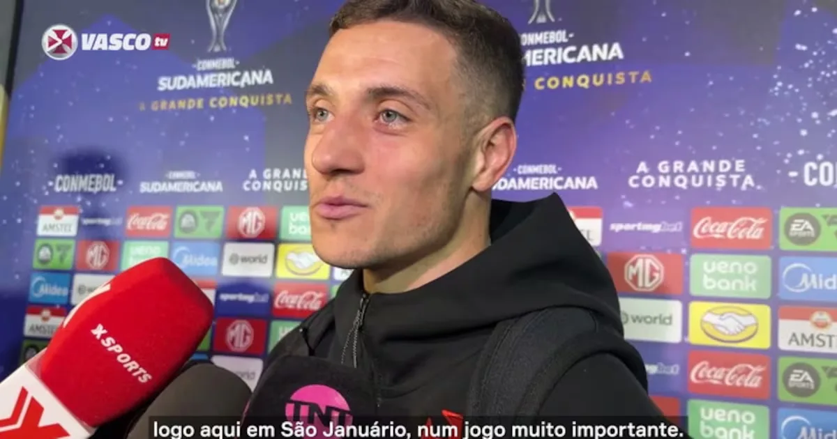 Vasco supera Santa Fe, e Bruno Duarte comemora primeiro gol pelo clube