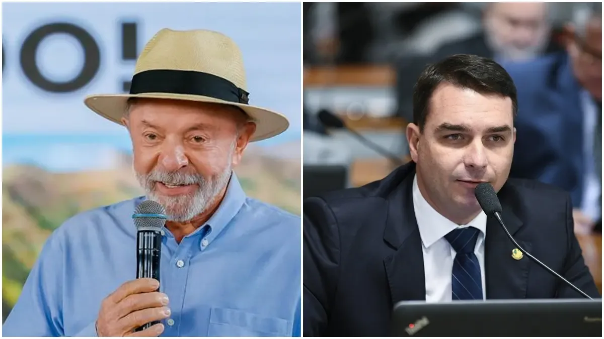 Lula marca 40% e Flávio Bolsonaro, 36% em cenário de 1º turno