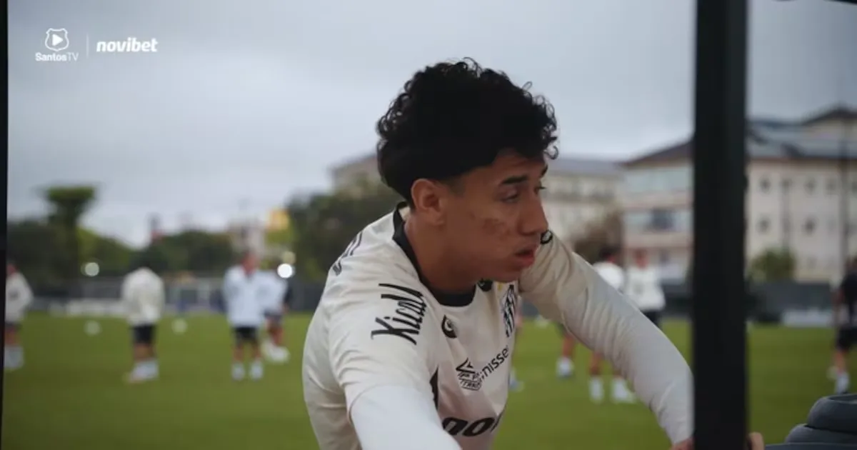 Santos se prepara para enfrentar o Internacional em Porto Alegre