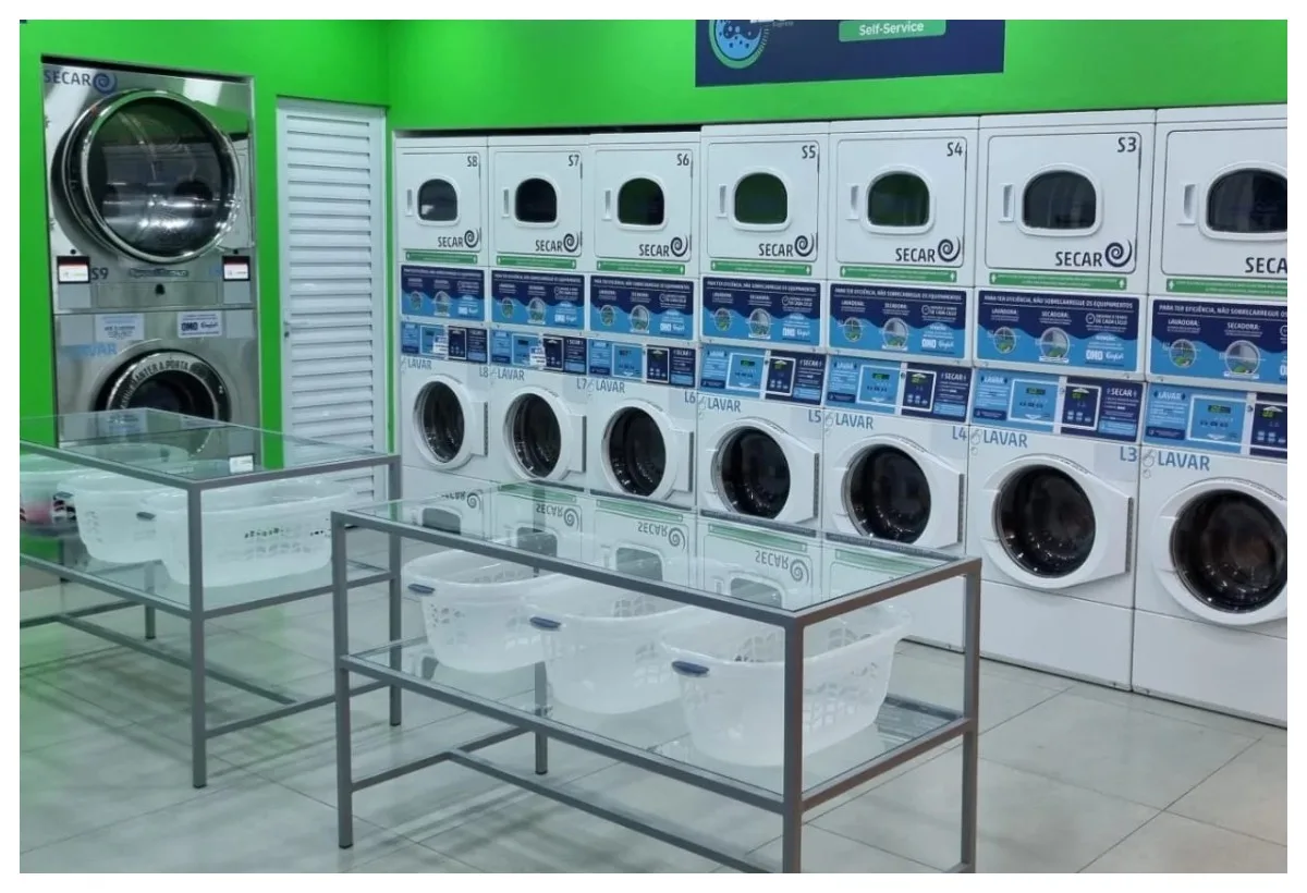 Lavanderias self-service chegam a 8 mil unidades no Brasil