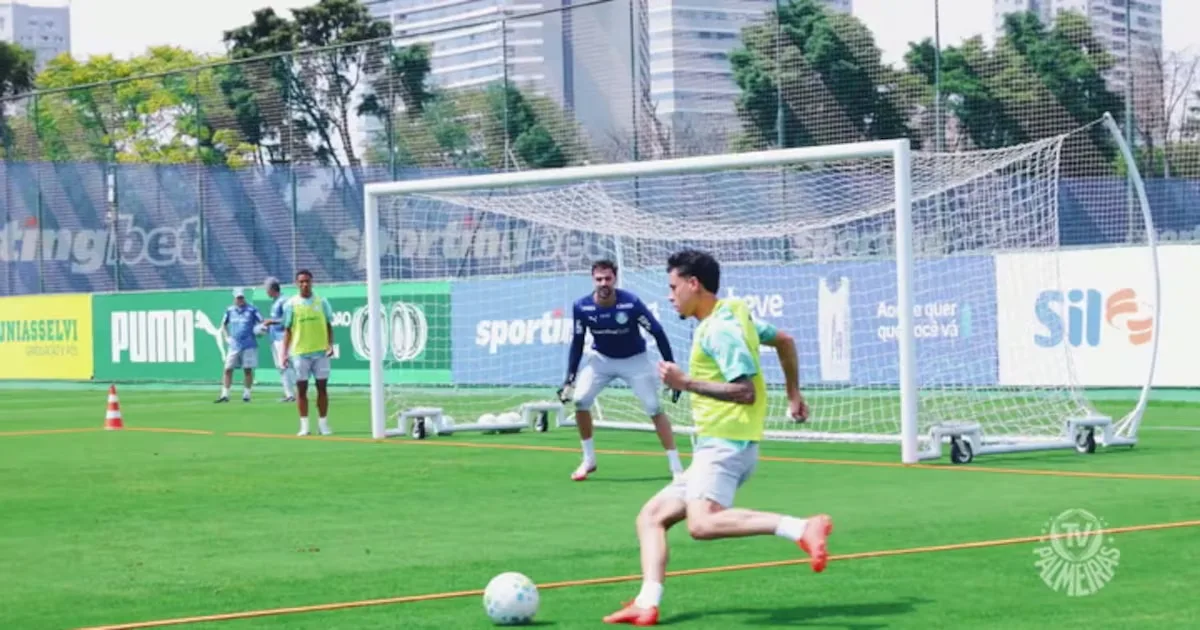 Palmeiras mantém preparação para reta final da temporada na Academia