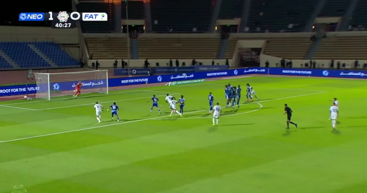 NEOM e Al Fateh ficam no empate, com gol de Mourad Batna