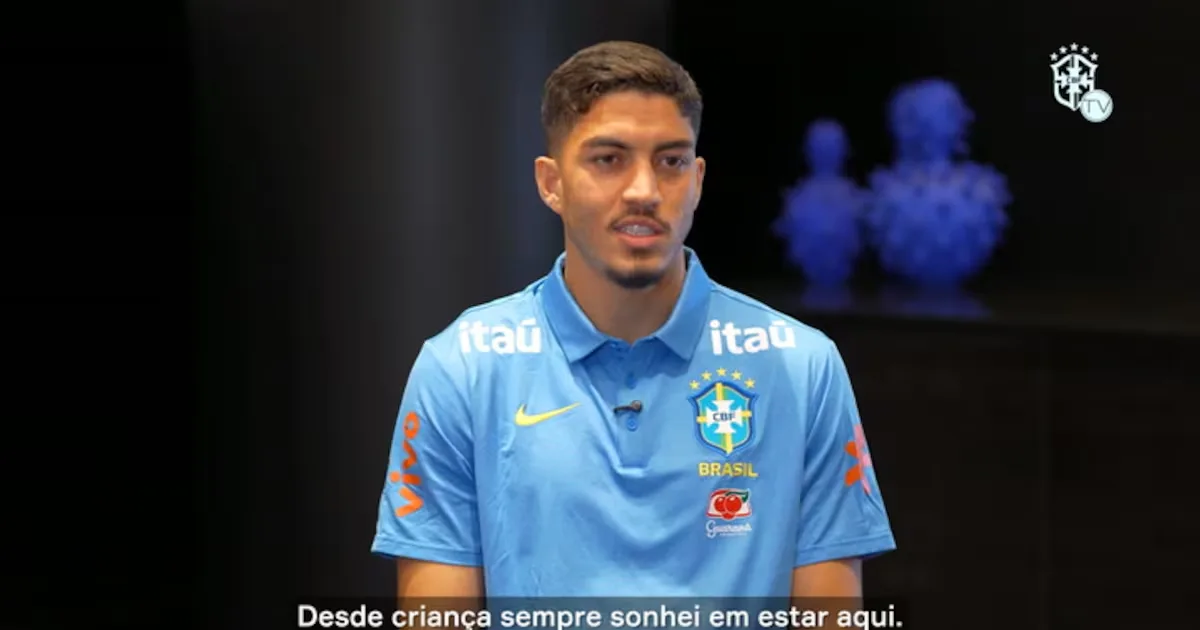 Jair comemora primeira convocação para a Seleção Brasileira