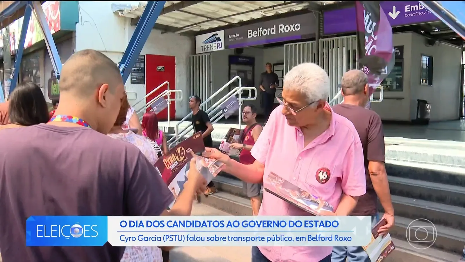 Cyro Garcia propõe tarifa zero e controle público dos trens no RJ