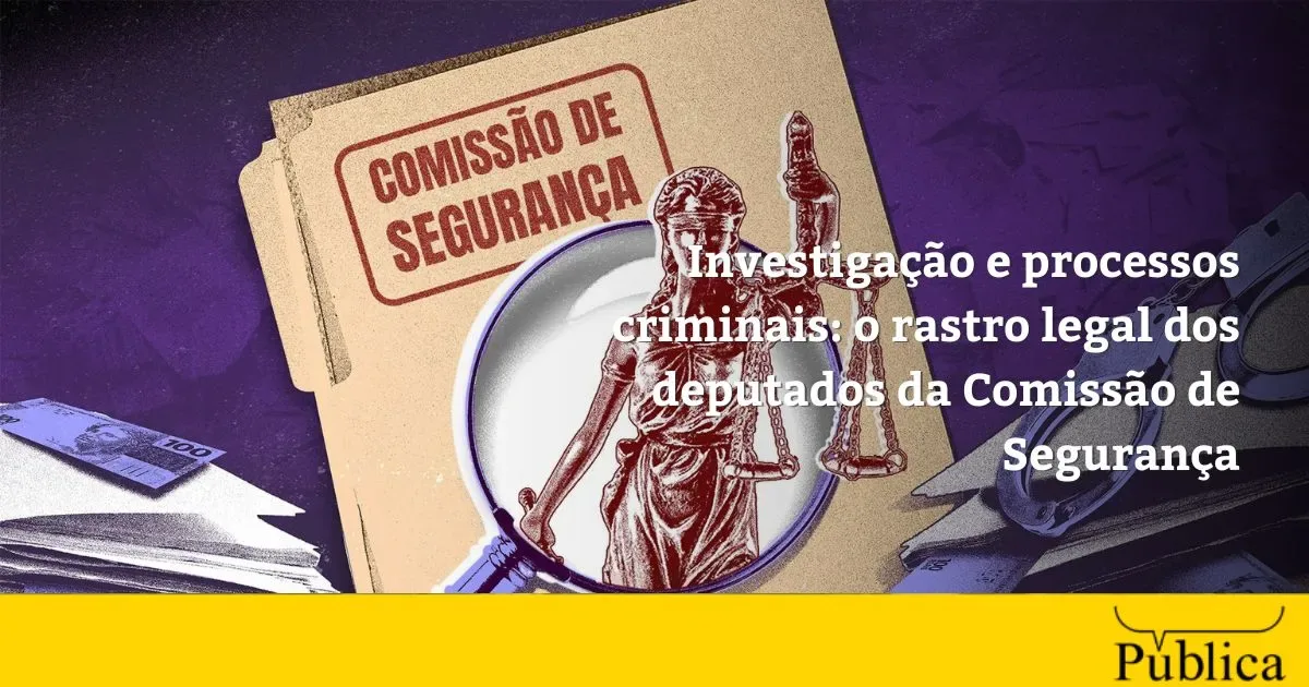 Comissão de Segurança reúne deputados com ações e investigações criminais