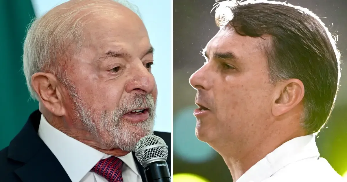 Lula lidera no primeiro turno, mas disputa com Flávio se aproxima no segundo