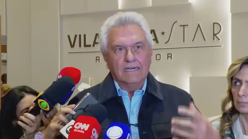 Ronaldo Caiado deixa hospital em São Paulo após tratar pneumonia