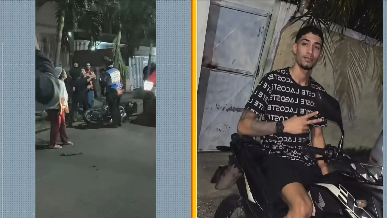 Motociclista baleado em abordagem segue internado em estado gravíssimo em Niterói