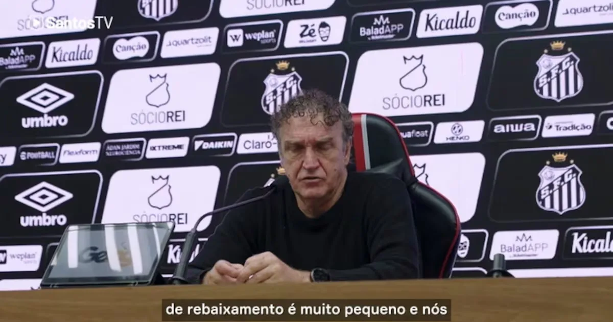 Cuca mira briga do Santos por vaga na Libertadores no Brasileirão