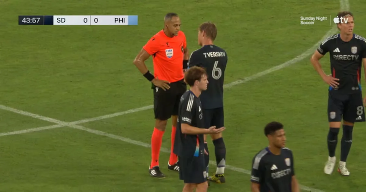 San Diego FC e Philadelphia Union ficam no 0 a 0; Alejandro Alvarado é expulso