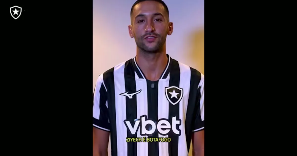 Botafogo confirma Hakim Ziyech até o fim de 2028